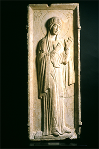 Image of Relief with Virgin Hagiosoritissa