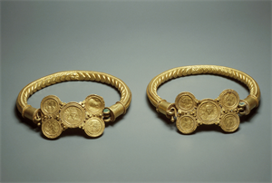 Image of Bracelet with Coins of Phocas and Heraclius