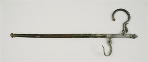 Image of Steelyard Rod inscribed "of Pantaleon" in Greek 