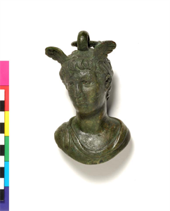 Image of Steelyard Weight in the Form of a Bust of Hermes