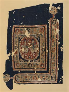 Image of Fragment of a Hanging with Two Riders