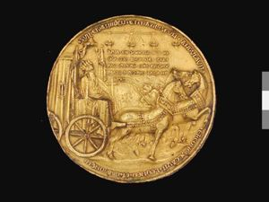 Image of Medallion with Emperor Heraclius I 