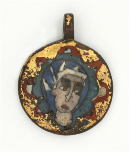 Image of Pendant with the Bust of the Virgin