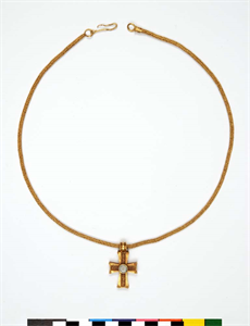 Image of Enkolpion Cross and Chain 