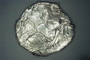 Image of Plate with Silenus