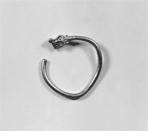 Image of Hoop Earring with Monster's Head