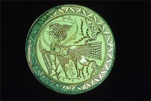 Image of Bowl with Harpy on Interior