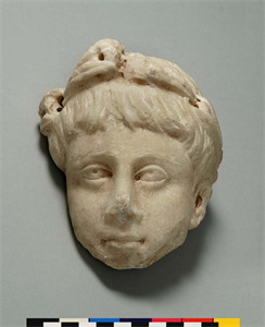 Image of Fragmentary Head with a Laurel Crown 