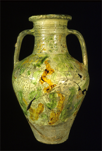 Image of Amphora with Confronted Hybrid Figures 