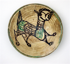 Image of Bowl with Lamb (restored)