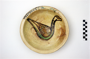 Image of Bowl with Bird 