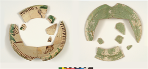 Image of Fragmentary Bowl with Head of Bird 