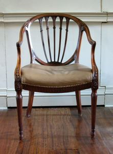 Image of Hepplewhite armchair