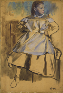 Image of Giulia Bellelli, Study for "Portrait de famille"