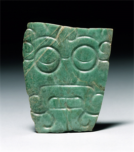 Image of Plaque Pendant of Tlaloc