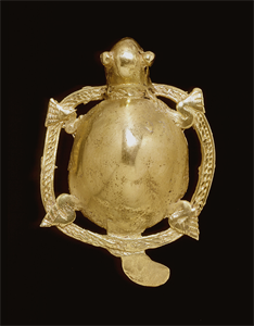 Image of Turtle Bell Pendant