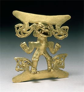 Image of Masked-Figure Pendant