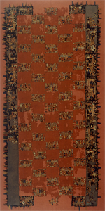 Image of Mantle with Embroidered Figures