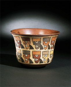 Image of Cup with Trophy Heads