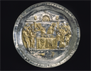 Image of Paten with the Communion of the Apostles 