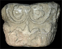 Image of Fragmentary, Recut Capital with Floral Decoration