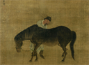 Image of Man and Horse