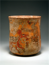 Image of Polychrome Vase with Mythical Scene