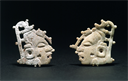 Image of Pair of Carved Ornaments