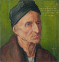 Additional Image Albrecht Dürer, Portrait of Michael Wolgemut, 1516, Germanisches Nationalmuseum.